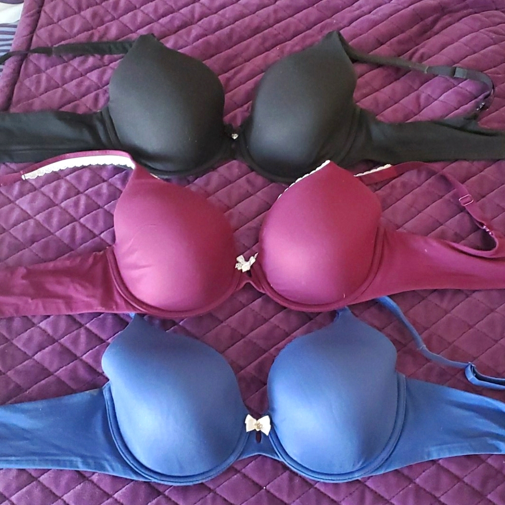 3 Perfect Coverage VS bras 36C